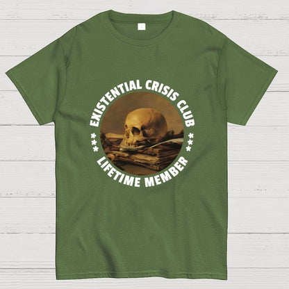 Existential Crisis Club - Lifetime Member Geek T-Shirt