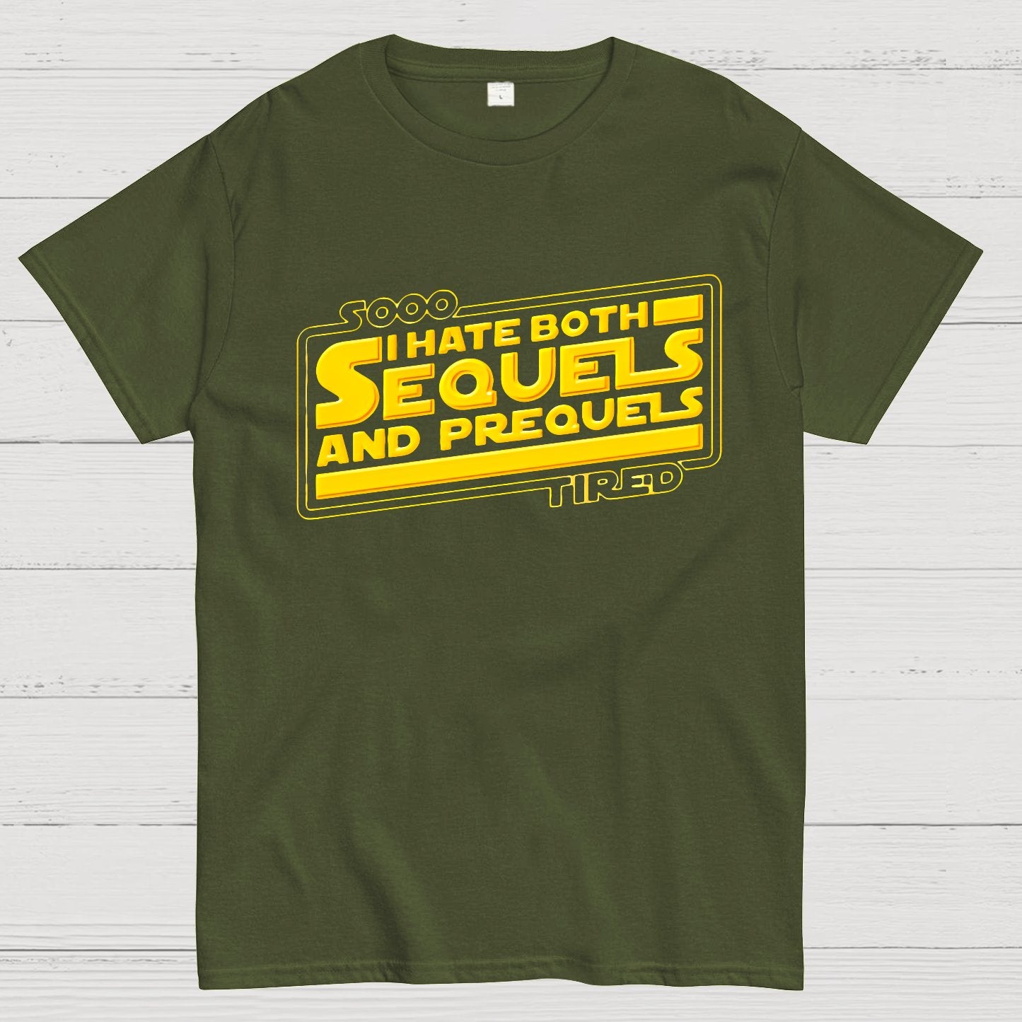 I Hate Sequels Geek T-Shirt