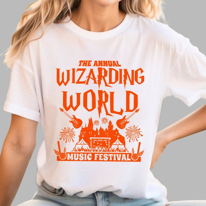 Wizards & Witches Music Festival Unisex Geek T-Shirt