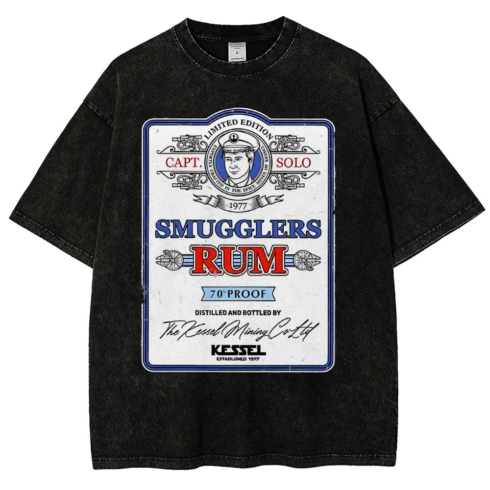 Smugglers Rum Vintage Distressed T-shirt