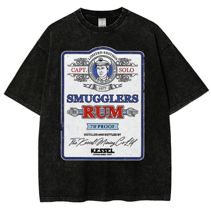 Smugglers Rum Vintage Distressed T-shirt