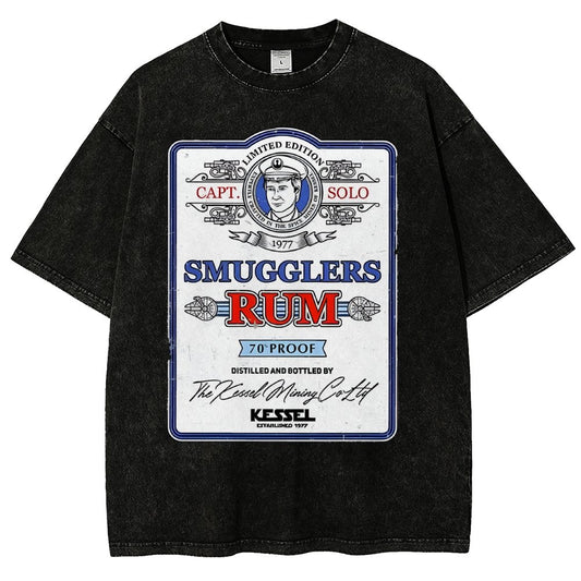 Smugglers Rum Vintage Distressed T-shirt