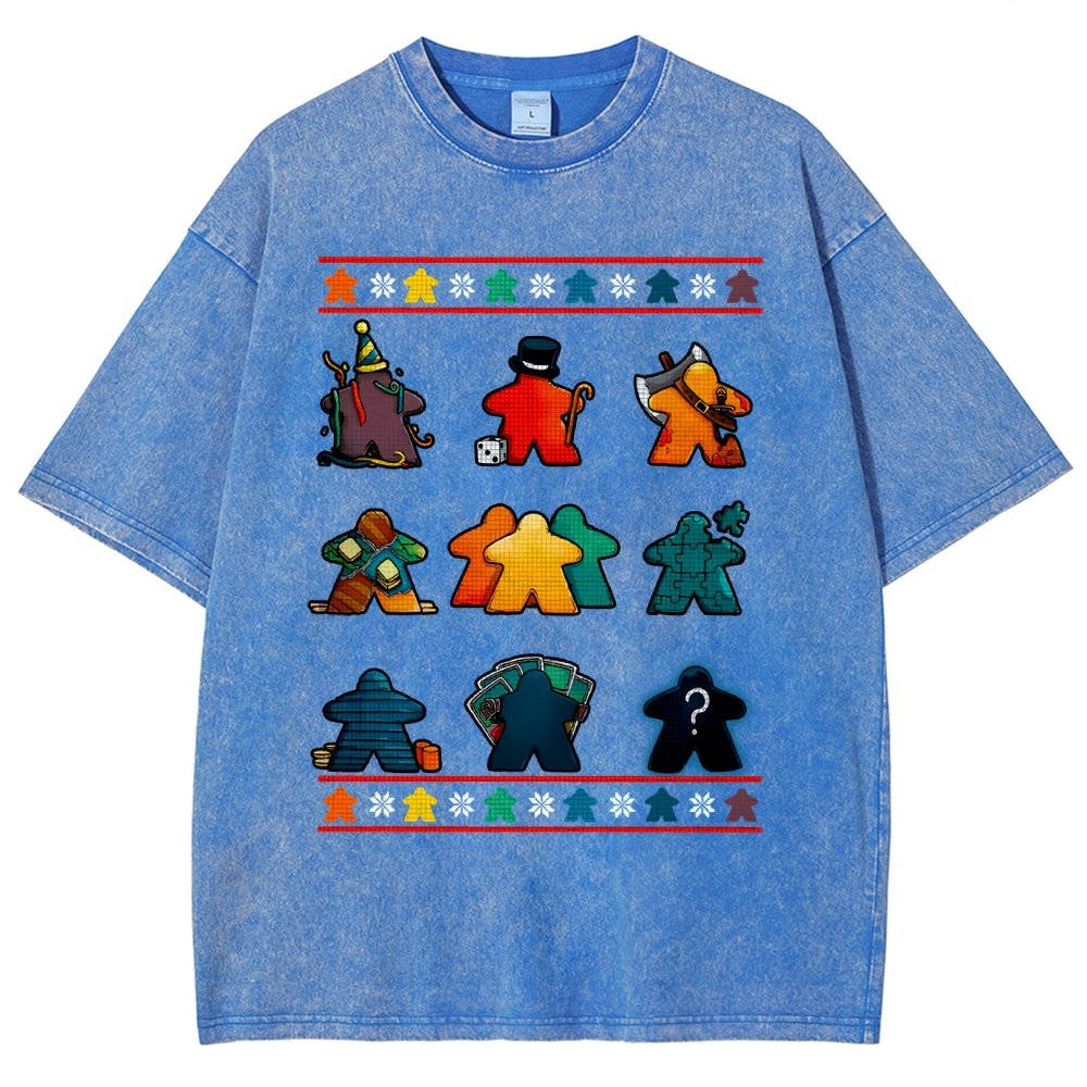 Ugly Boardgame Vintage Distressed T-shirt