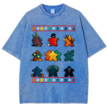 Ugly Boardgame Vintage Distressed T-shirt