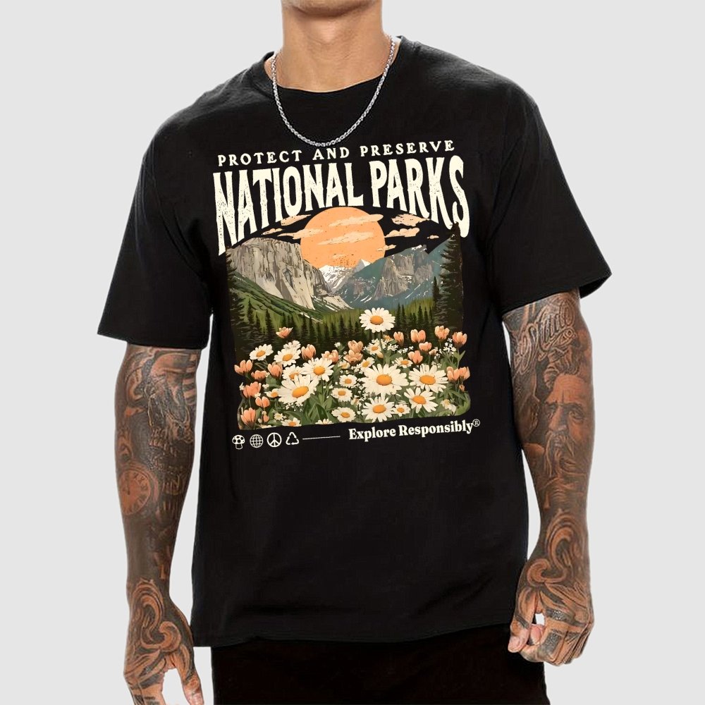 National Parks Unisex Geek T-Shirt