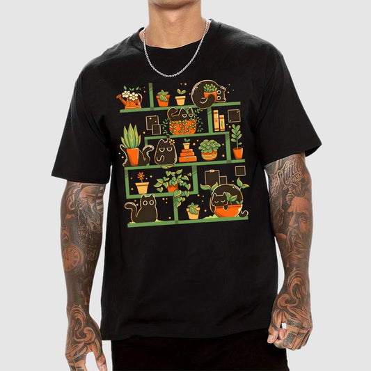 Kitten Garden Geek T-Shirt