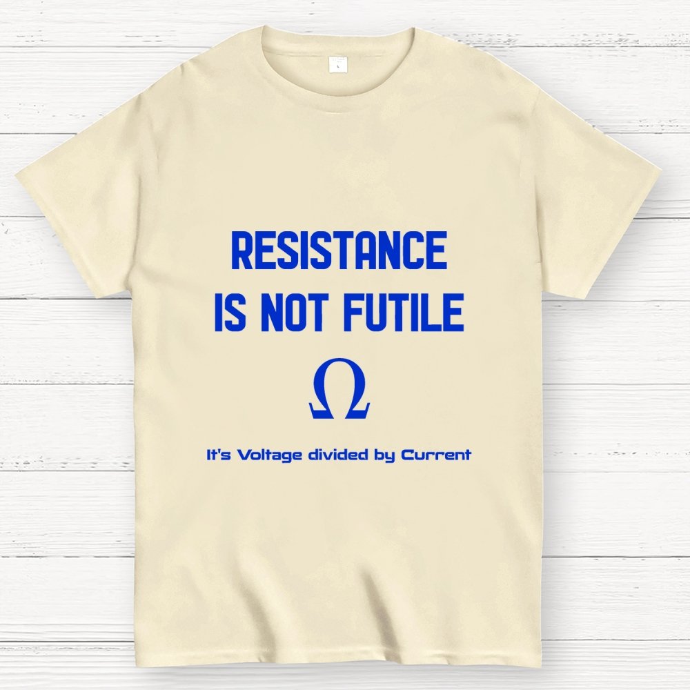 RESISTANCE IS FUTILE Geek T-Shirt