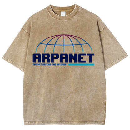 Retro Network Vintage Distressed T-shirt