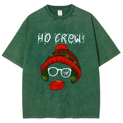 Ho Crew Oh Fudge Holiday Vintage Distressed T-shirt