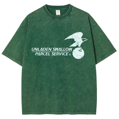 Unladen Swallow Shipping Service Vintage Distressed T-shirt