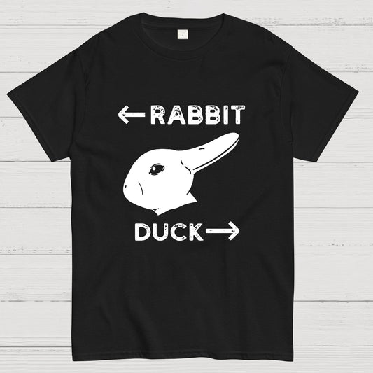 Wittgensteins Rabbit Duck Geeky T-Shirt
