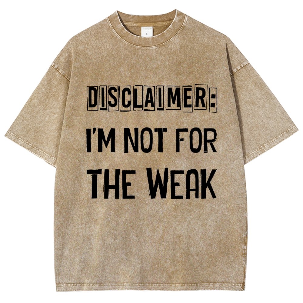 Disclaimer Vintage Distressed T-shirt