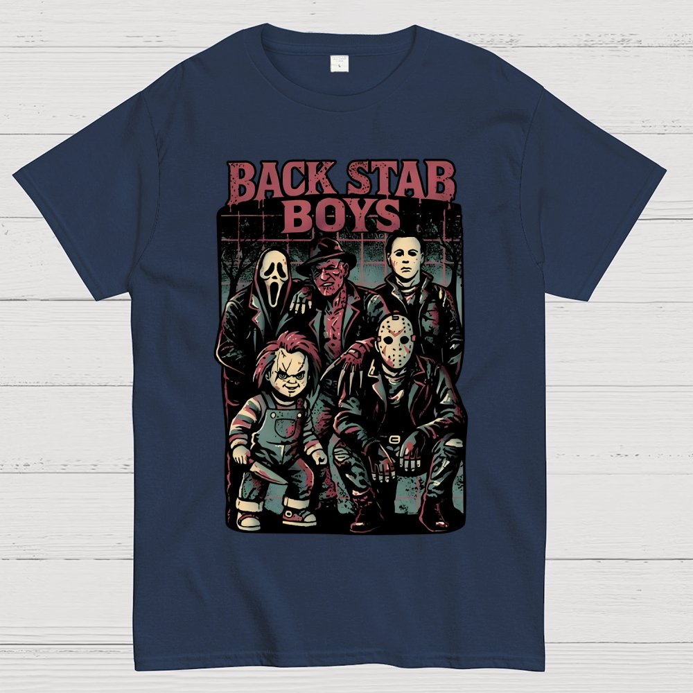 Back Stab Boys Unisex Geek T-Shirt