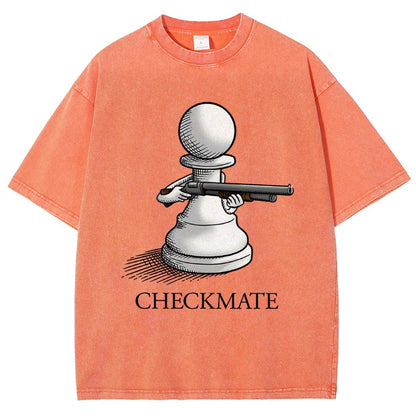 Checkmate Vintage Distressed T-shirt