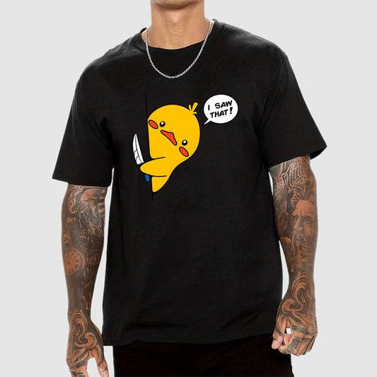 I Saw That - Funny Duck Geek T-Shirt