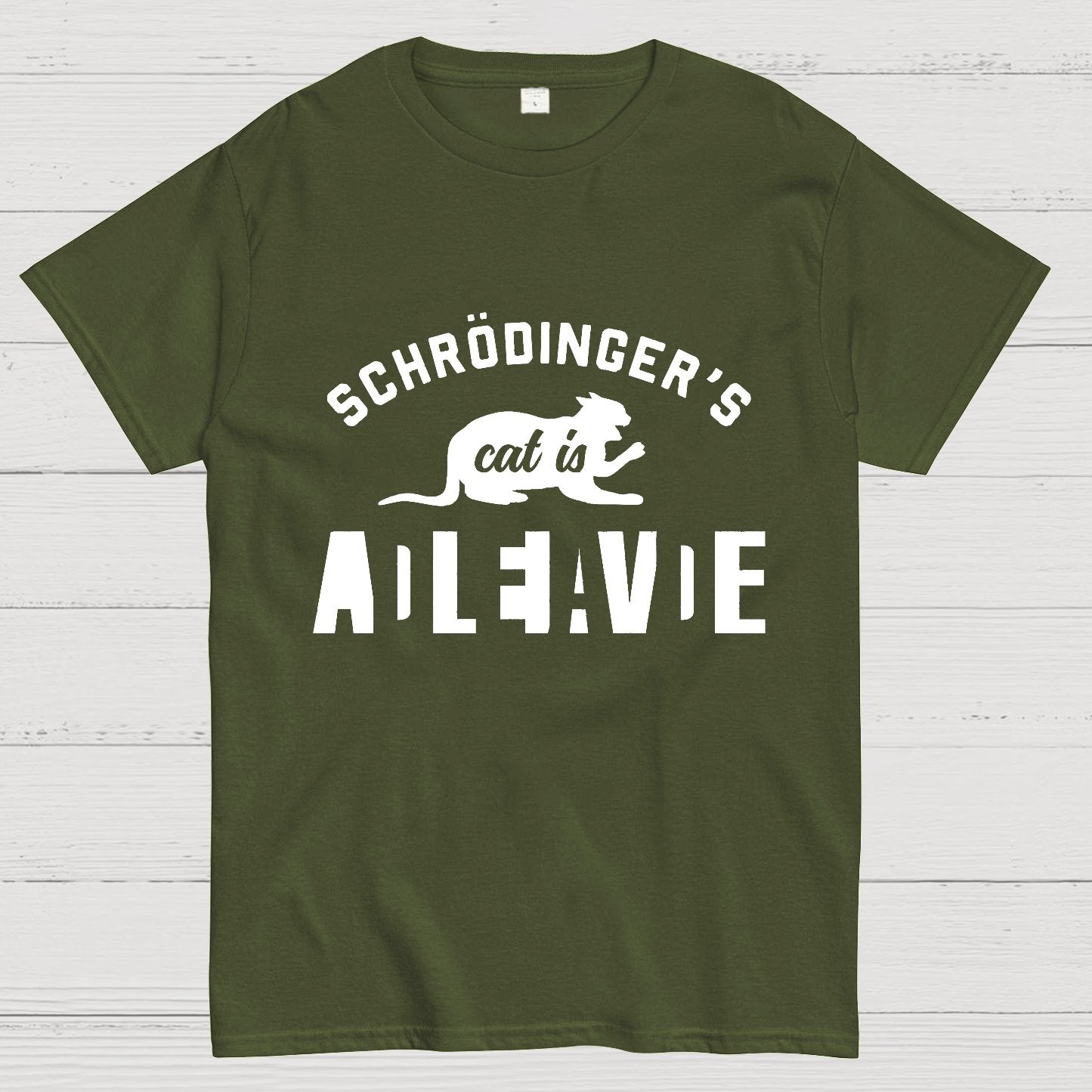 Schrodinger's Cat Geeky T-Shirt