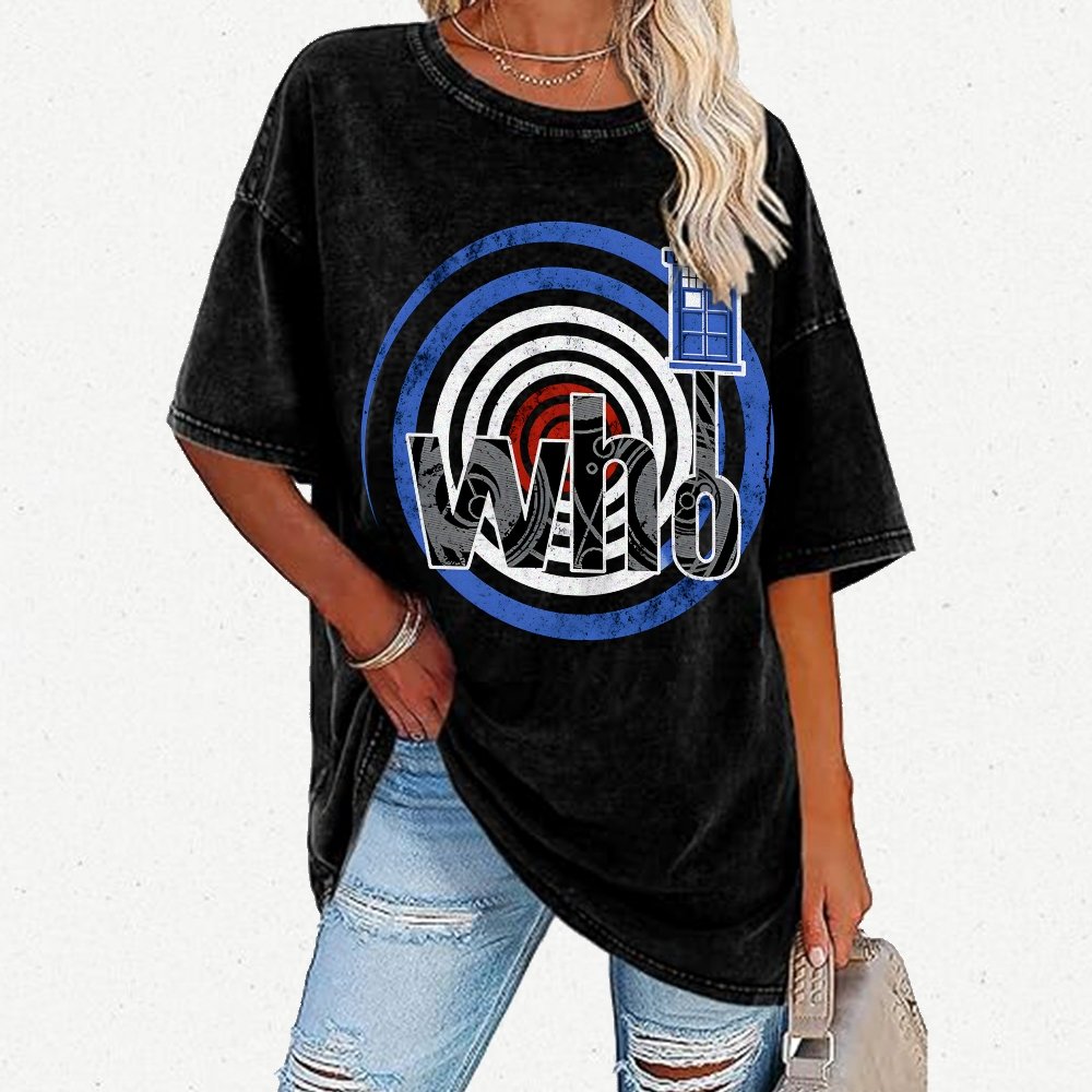 Wibbly Wobbly Song Machine Vintage Distressed T-shirt