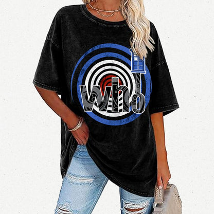 Wibbly Wobbly Song Machine Vintage Distressed T-shirt