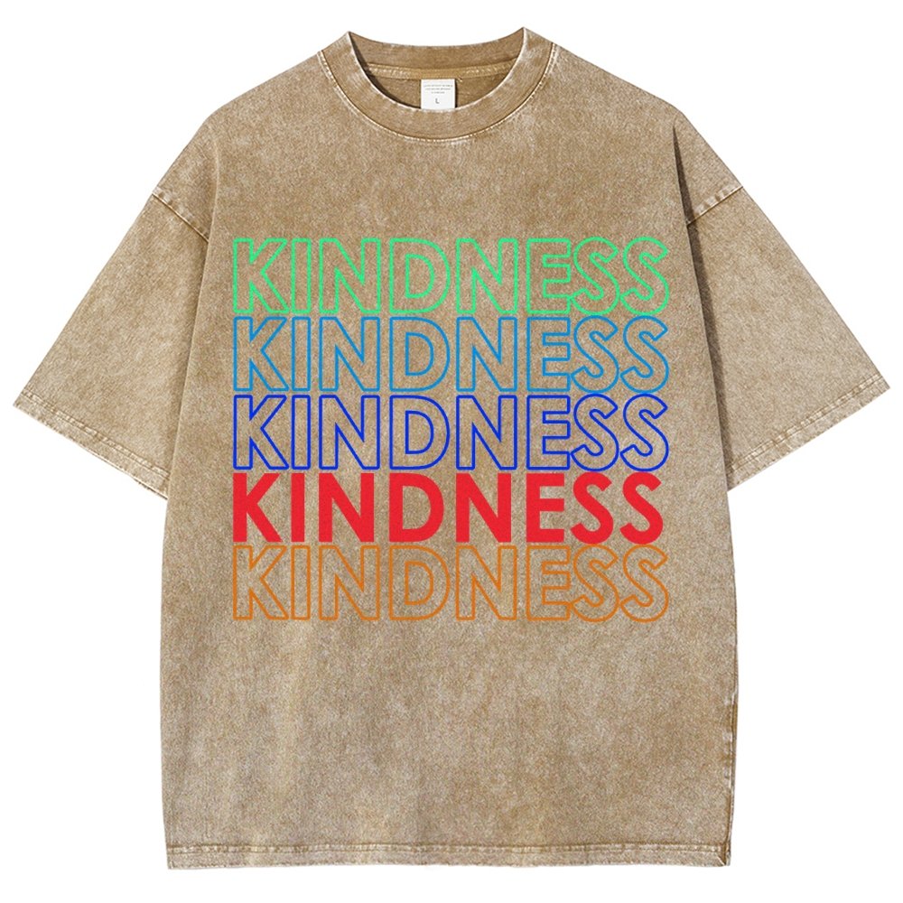 Kindness is Timeless Vintage Distressed T-shirt