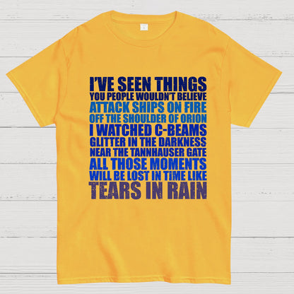 Tears In Rain Geek T-Shirt