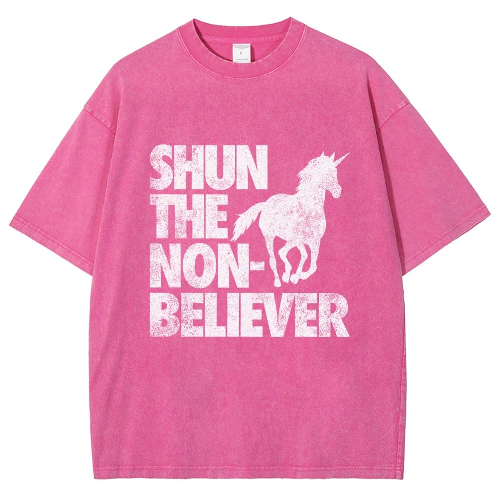 Shun the Non-Believer! Vintage Distressed T-shirt