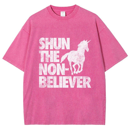 Shun the Non-Believer! Vintage Distressed T-shirt