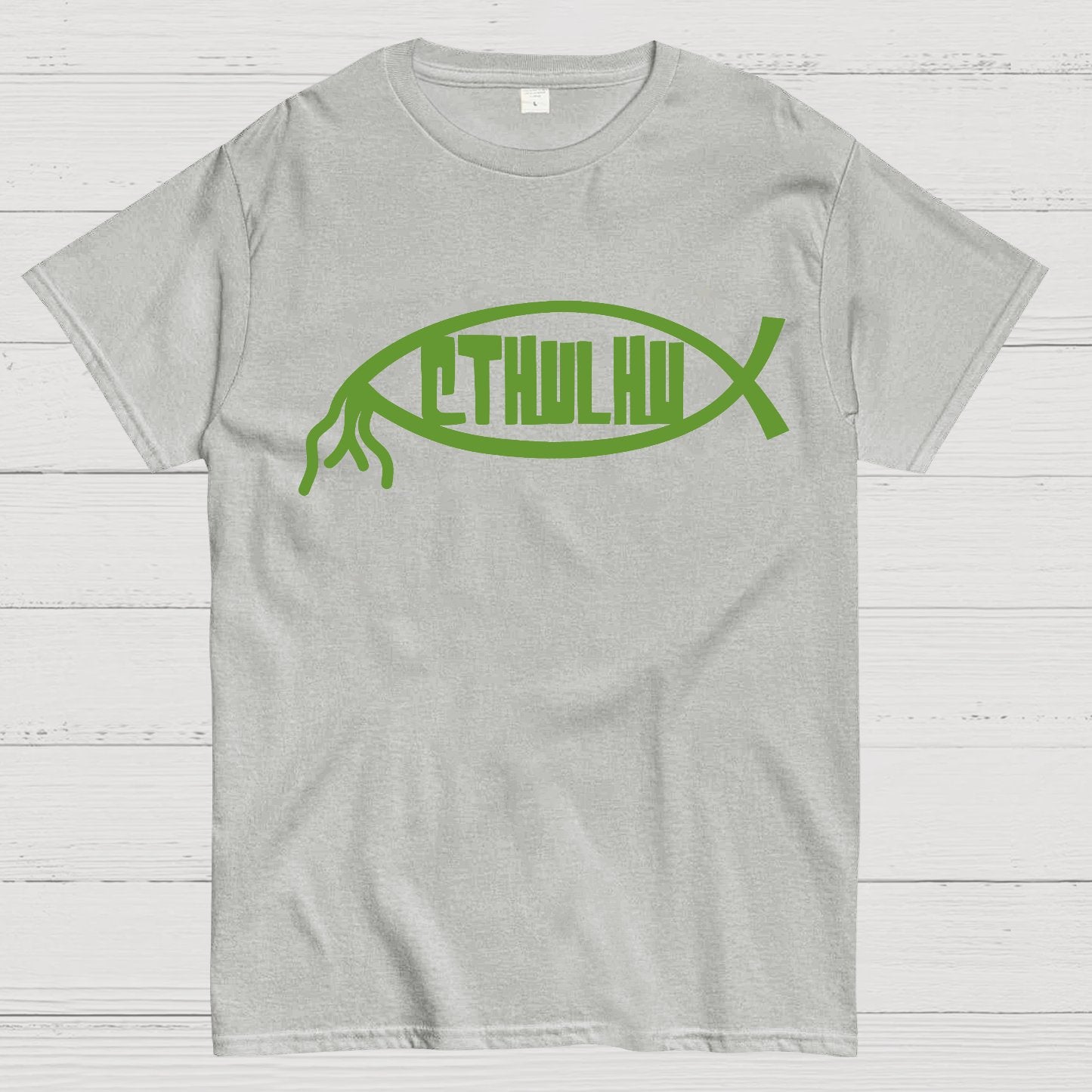 Cthulhu Fish Geek T-Shirt
