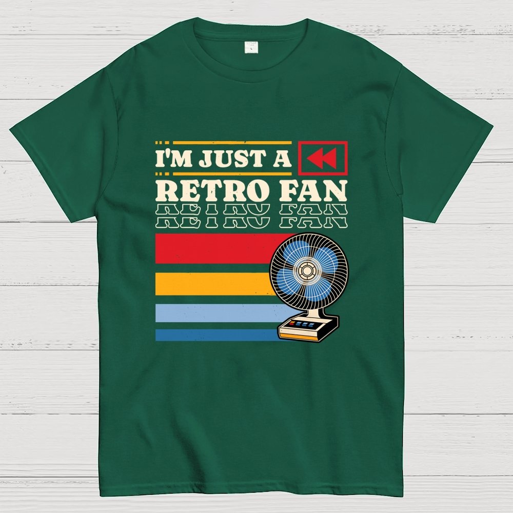 I'm Just a Retro Fan Geek T-Shirt