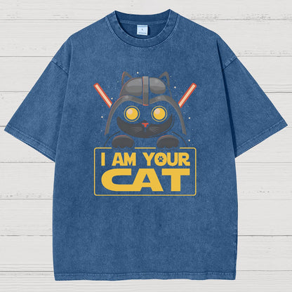 I Am Your CAT Vintage Distressed T-shirt