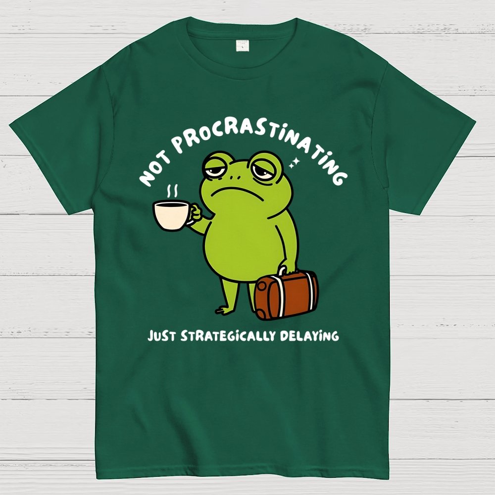 Not Procrastinating Geek T-Shirt