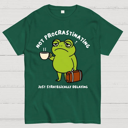 Not Procrastinating Geek T-Shirt