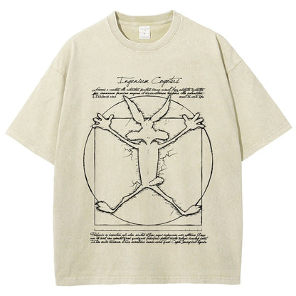 Coyotus Vintage Distressed T-shirt