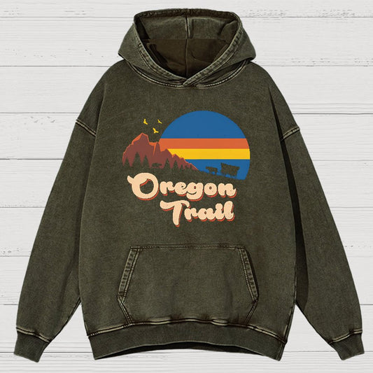 You Have Died Vintage Distressed Hoodie