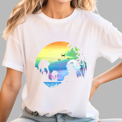 Conquer the paradise Geek T-Shirt