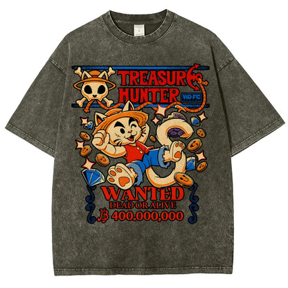 Treasure Hunter Vintage Distressed T-shirt