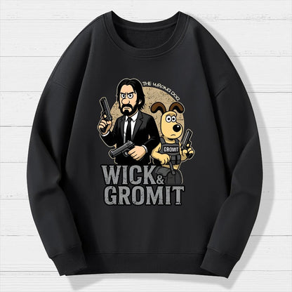 The Wrong Dog Geek Cotton Sweatshirt