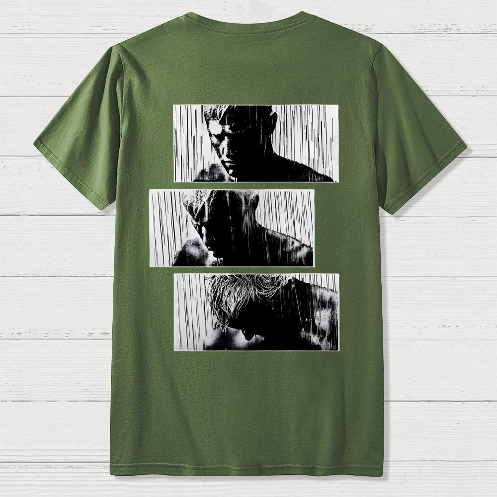 Tears In Rain Back-printed Geek T-shirt