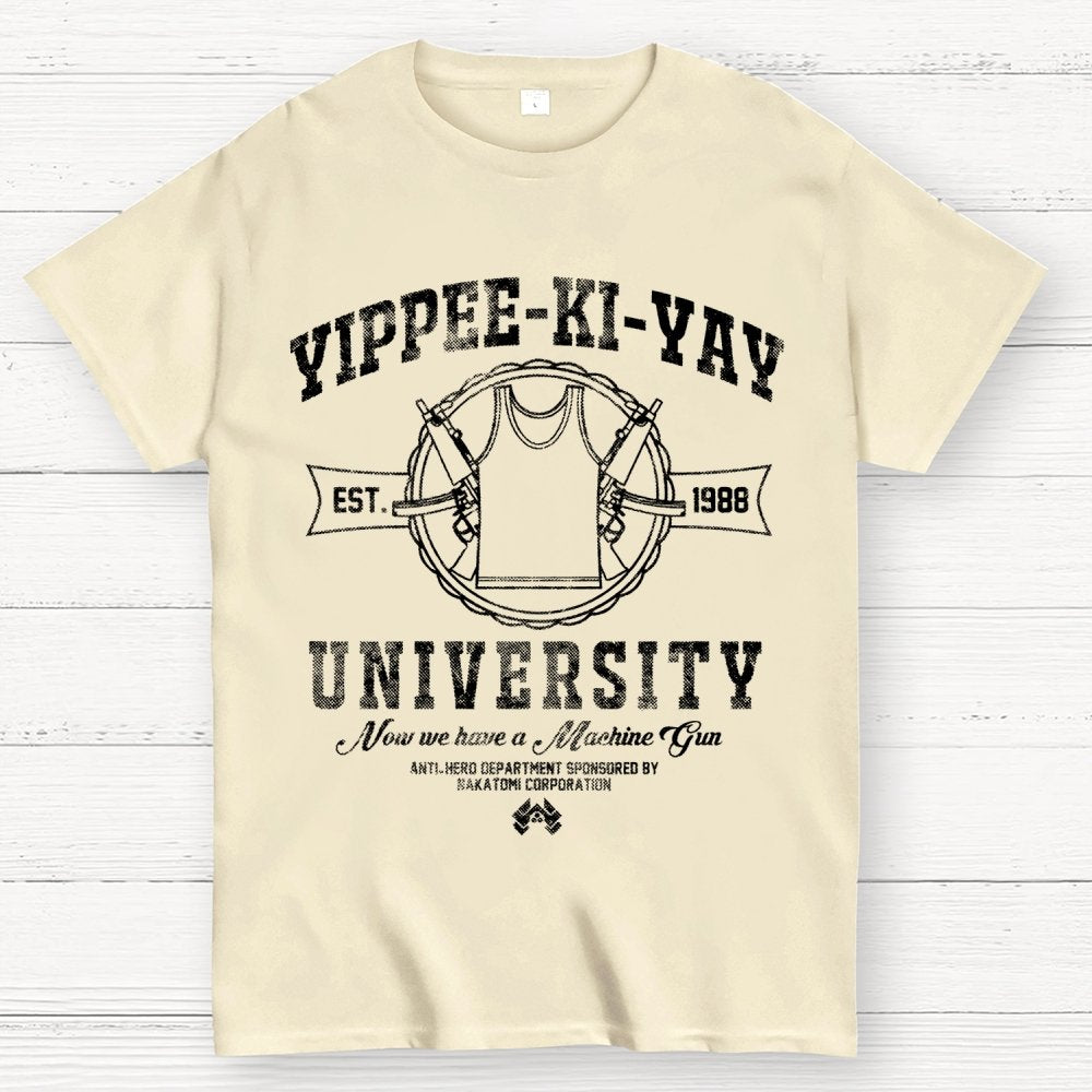 Yippee-Ki-Yay University Geek T-Shirt