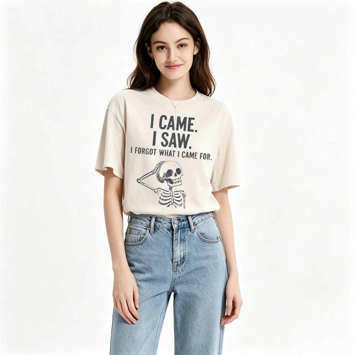 I Came. I Saw. I Forgot What I Came For. Funny Dark Humor T-Shirt