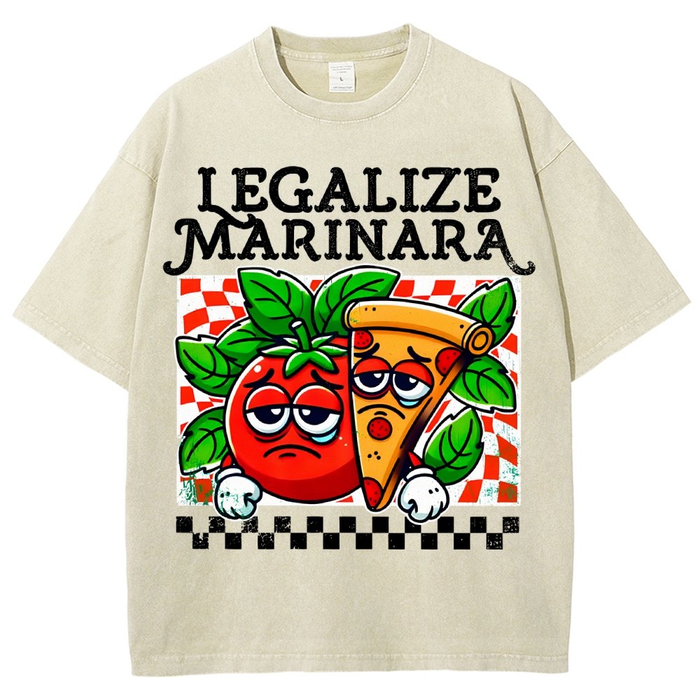 Legalize Marinara Vintage Distressed T-shirt