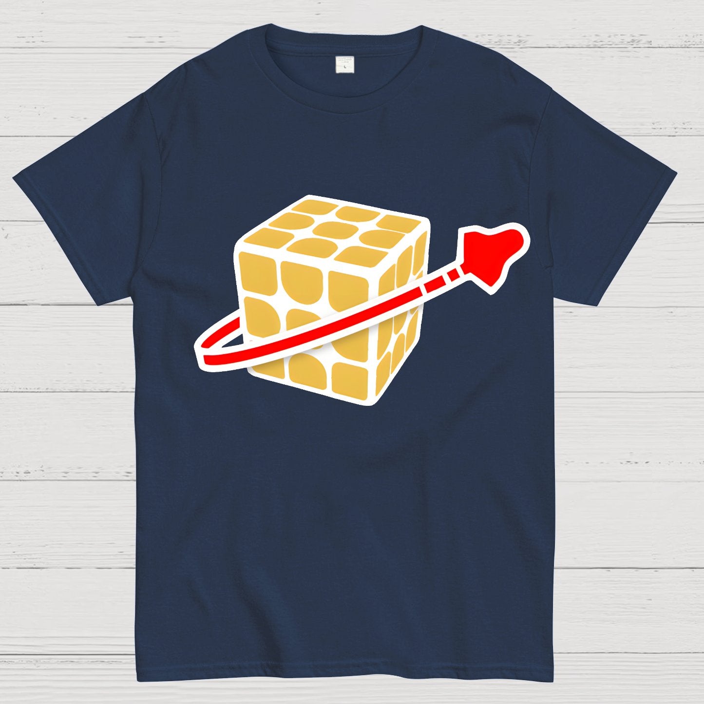 Cubeman Geek T-Shirt