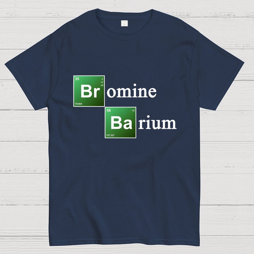 Breaking Bad Bromine Barium Unisex Geek T-Shirt