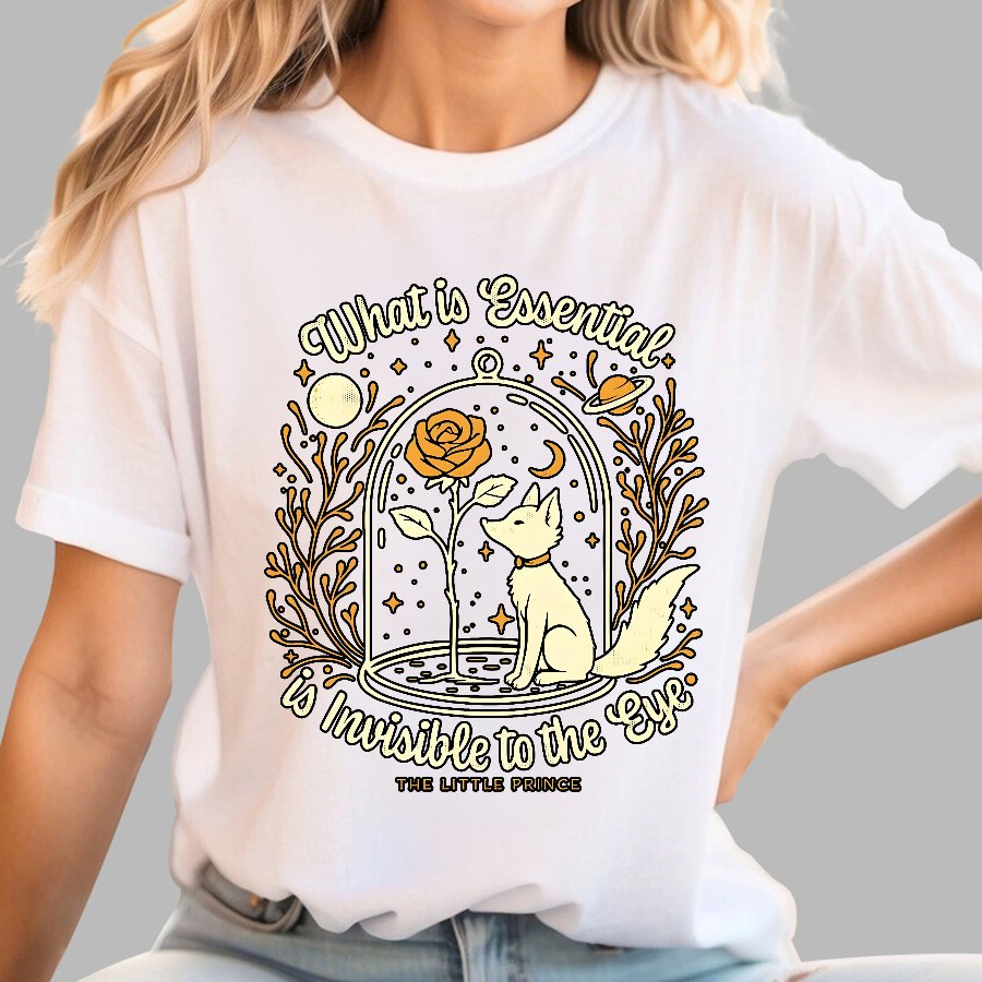 The Rose And The Fox Geek T-Shirt