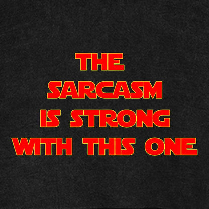 The Sarcasm Is Strong With This One Vintage Distressed Hoodie