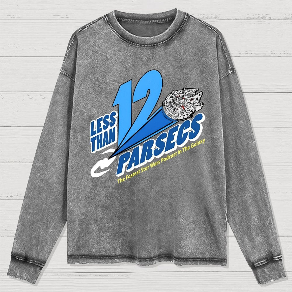 Less Than 12 Units Washed Long Sleeve Tee