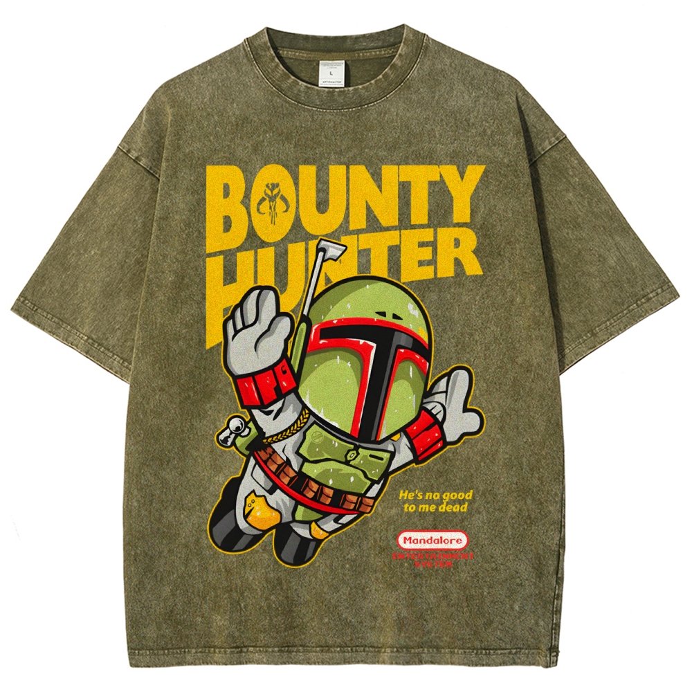 Super Hunter Vintage Distressed T-shirt