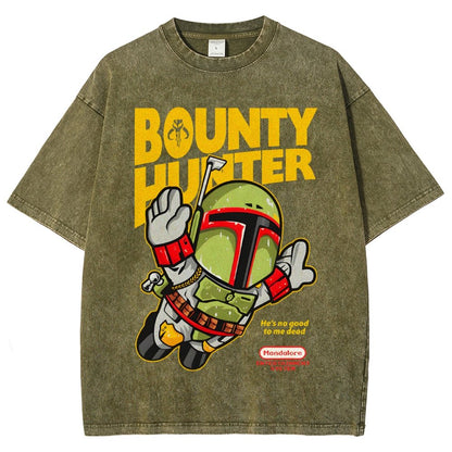 Super Hunter Vintage Distressed T-shirt