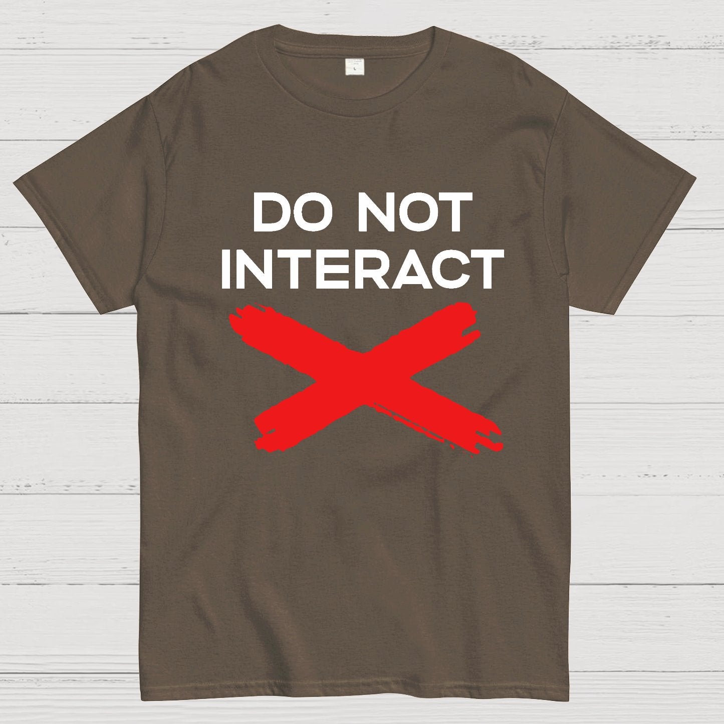 Do Not Interact Geek T-Shirt