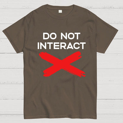 Do Not Interact Geek T-Shirt