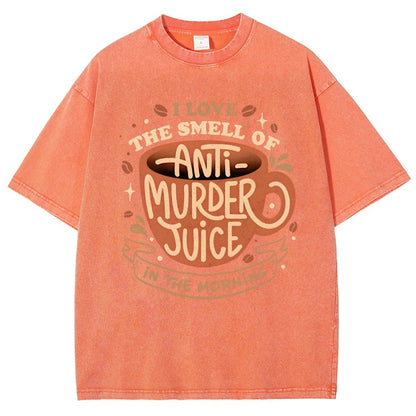 Anti-Murder Juice Vintage Distressed T-shirt